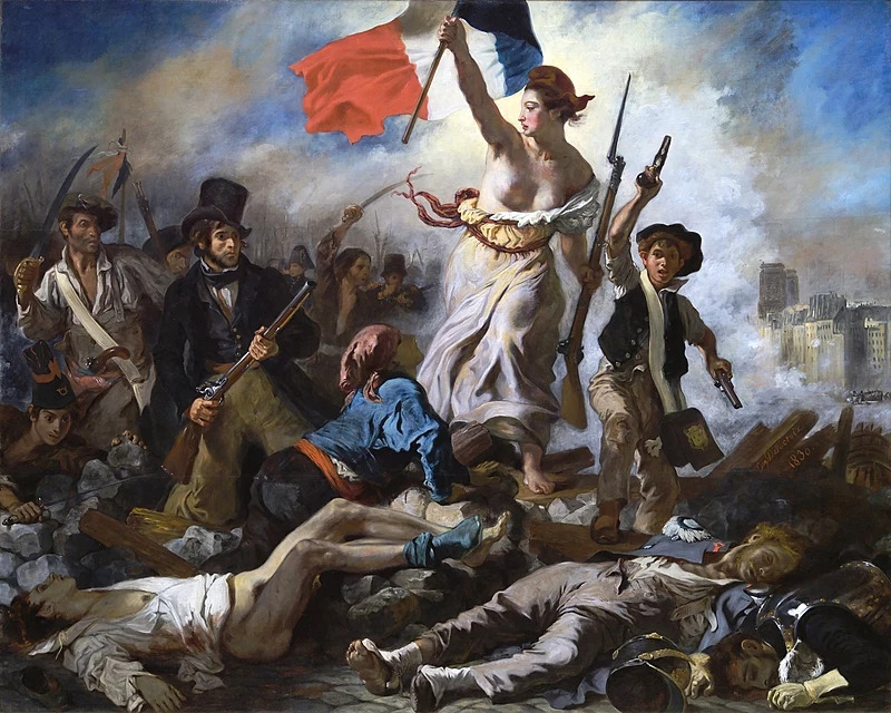 La_Liberté_guidant_le_peuple_-_Eugène_Delacroix_-_Musée_du_Louvre_Peintures_RF_129_-_après_restaurat